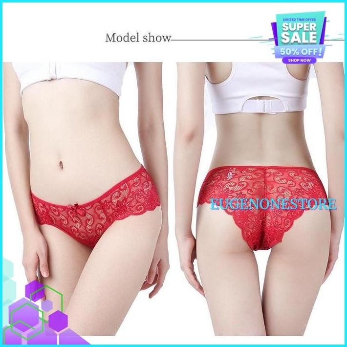 CELANA DALAM SEXY CD WANITA JUMBO LEMBUT RENDA PAKAIAN DALAM C BEST PRODUK