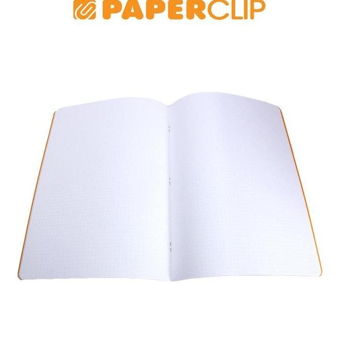 

New Product - Notebook Rhodia A4 Staplebound Orange Dot Grid 119167C Kiarastoreku