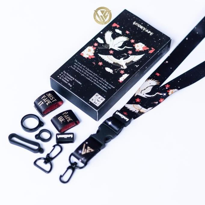 

[SOSHOP] LK-01 STORK LANYARD TISSUE LOOKVAPE ADJUSTABLE 2LAYER MULTIFUNTION