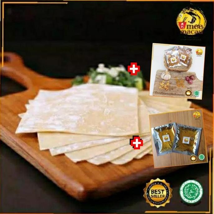 

[Paket Wonton Soup] Kulit Pangsit+Bawang Putih Goreng+Minyak Wijen