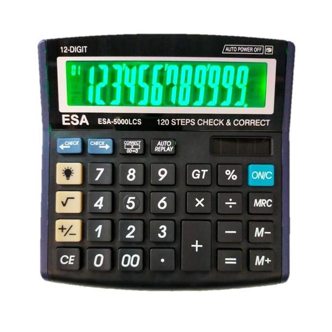 

New Product - Kalkulator Dagang 12 Digits Layar Led Hijau Menyala Kiarastoreku