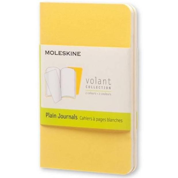 

New Product - Moleskine Volant Collection - Plain Journals Yellow (2Pcs, 2Colours) Kiarastoreku