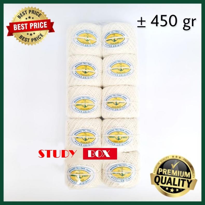 

Berkualitas (1Pcs) Benang Tali Nylon Putih Bangunan Tali Cap Jangkar Promo