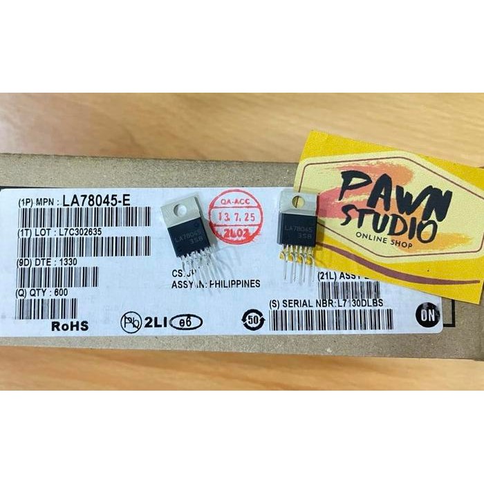 New IC VERTIKAL LA 78045 LA / 78045-E / LA78045 ORIGINAL