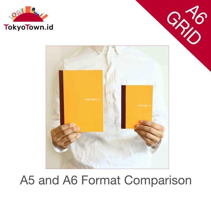 

New Product - Hobonichi Notebook Original A6 Grid With Tomoe River Paper Kiarastoreku