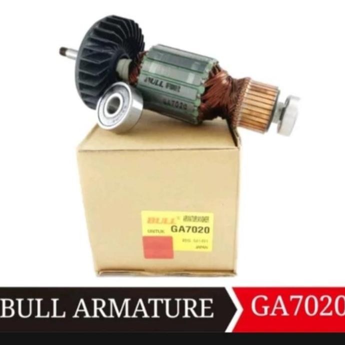 ARMATUR ANGKER MAKITA GA7020 ARMATURE GERINDA MAKITA 7" GA 7020 BULL
