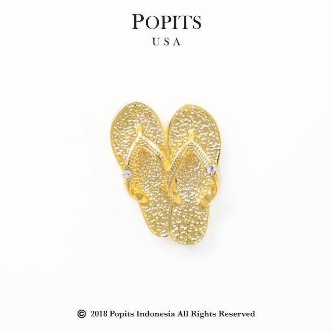 Popits-Charm Flip Flop-Popits Original-Aksesoris Popits Co