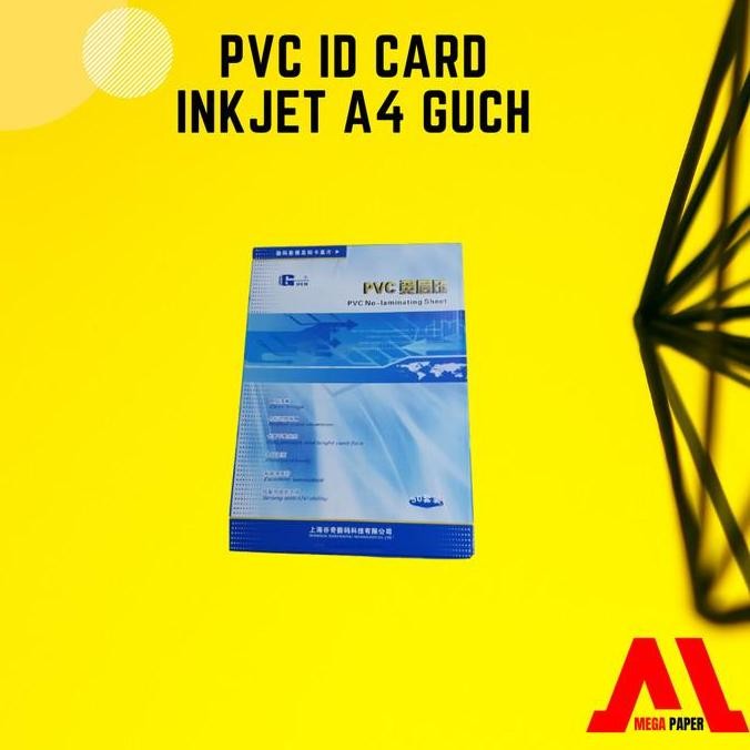 

Pvc Instant Id Card Inkjet A4 | Merek Guch | Tebal 0,76 Mm Co