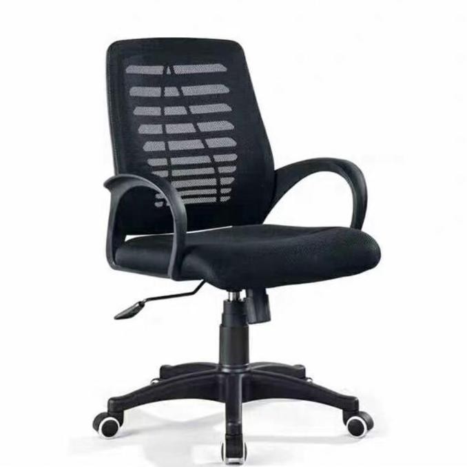 Kursi Kantor Hidrolik/Kursi Kerja Jaring/Kursi Staff/Kursi Kerja Roda