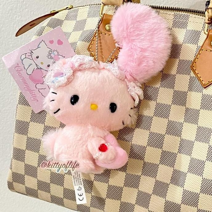 Boneka Mascot Holder Bag Charm Charmmy Kitty Our Heisei Pop Sanrio Original Co