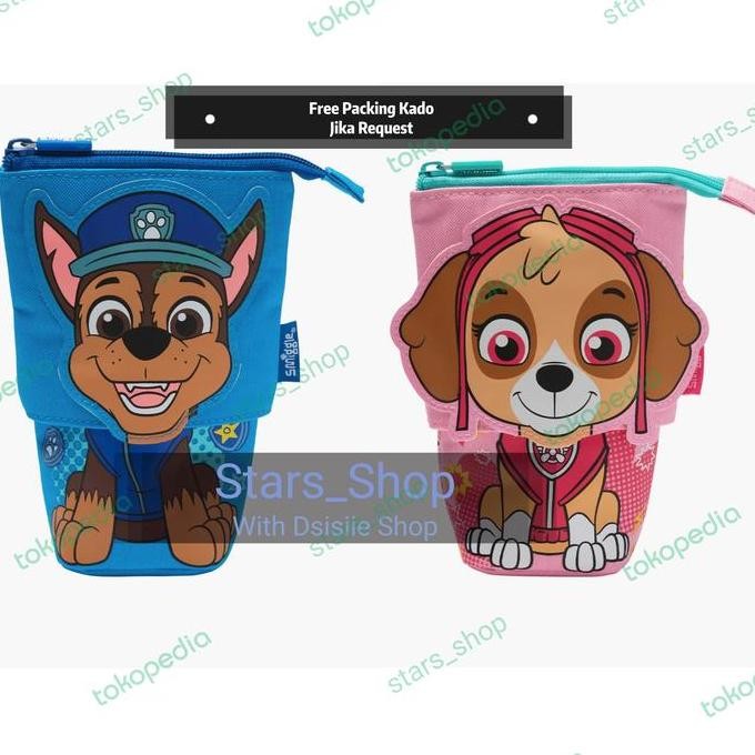 

Smiggle Paw Patrol Stand And Slide 2In1 Pencil Case Original Co