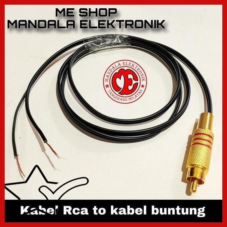 [IWS] KABEL RCA MALE TO KABEL BUNTUNG
