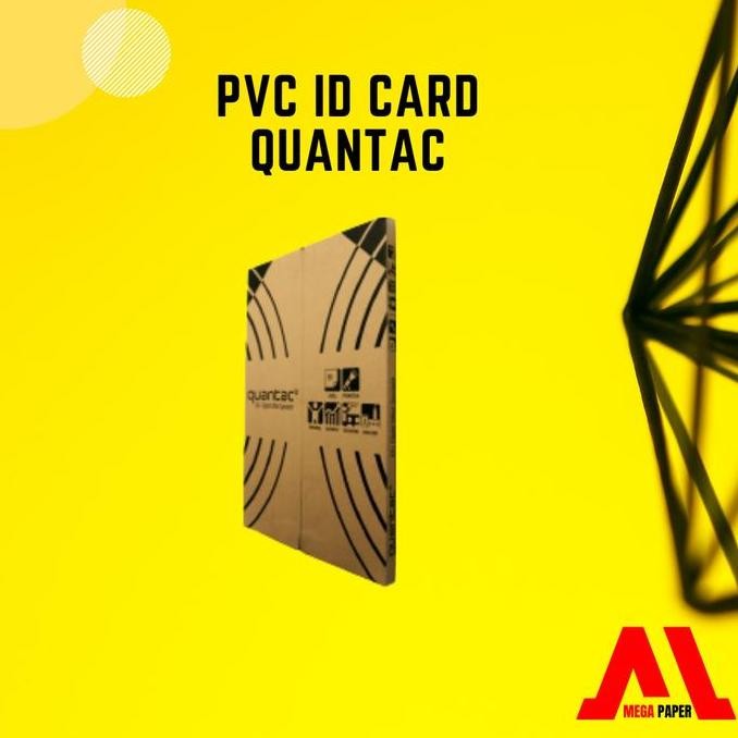 

Pvc Id Card Laser Quantac | Member Card | Name Tag Co