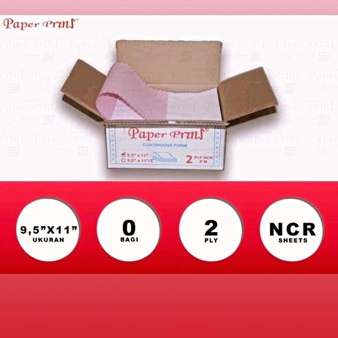 

Ncr Kertas Continuous Form 2Ply 1Dus Co