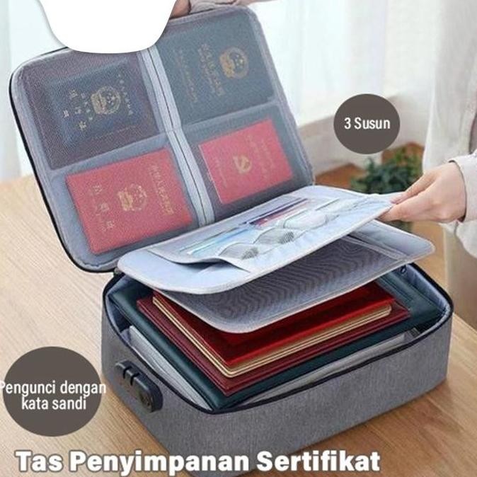 

Tas Penyimpanan Sertifikat File Organizer Tas Dokumen Storage Box Co