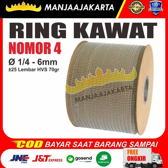 

Kawat Spiral Jilid 1/4 Nomer 4 Ring Kawat Spiral Kalender Dinding Roll Co