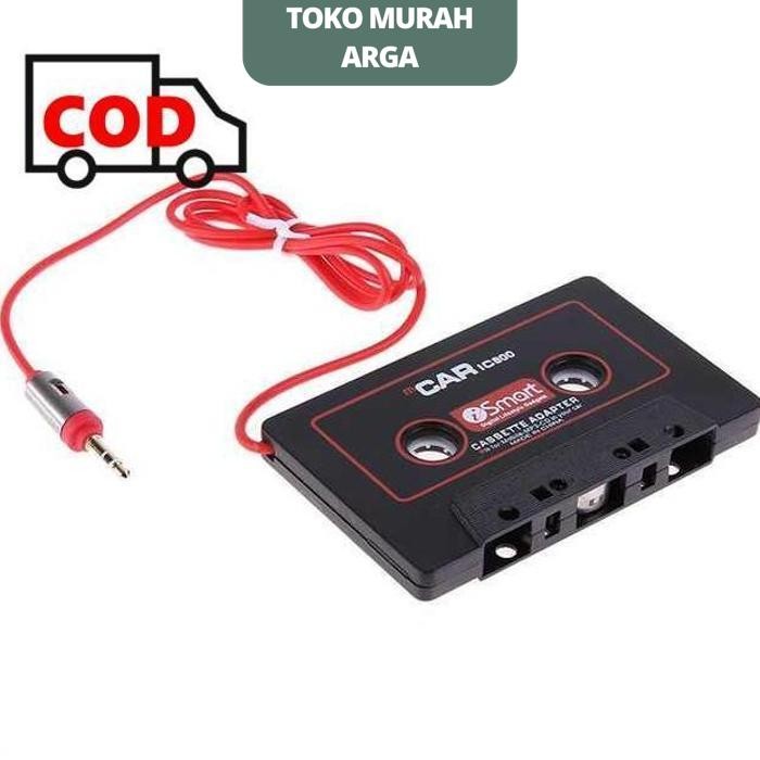ALAT KONVERTER KASET TAPE MOBIL KE 3.5MM AUX PUTAR KASET JADUL MELALUI HP   KUALITAS PRODUK TERBAIK