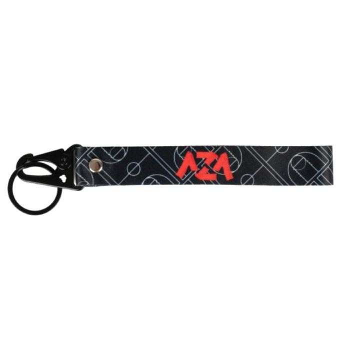 

Aza Line Art Lanyard - Gantungan Id Crad Kartu Kunci Hitam Co