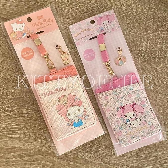 

Gantungan Id Card Holder Lanyard With Charm Sanrio Original Hello Kitty My Melody Co