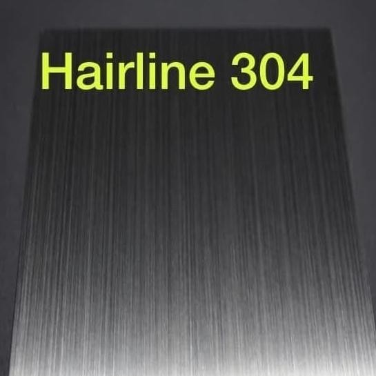 ] plat stainless 304 hairline custom 1