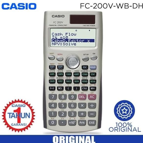 

Kalkulator Casio Fc 200V Co