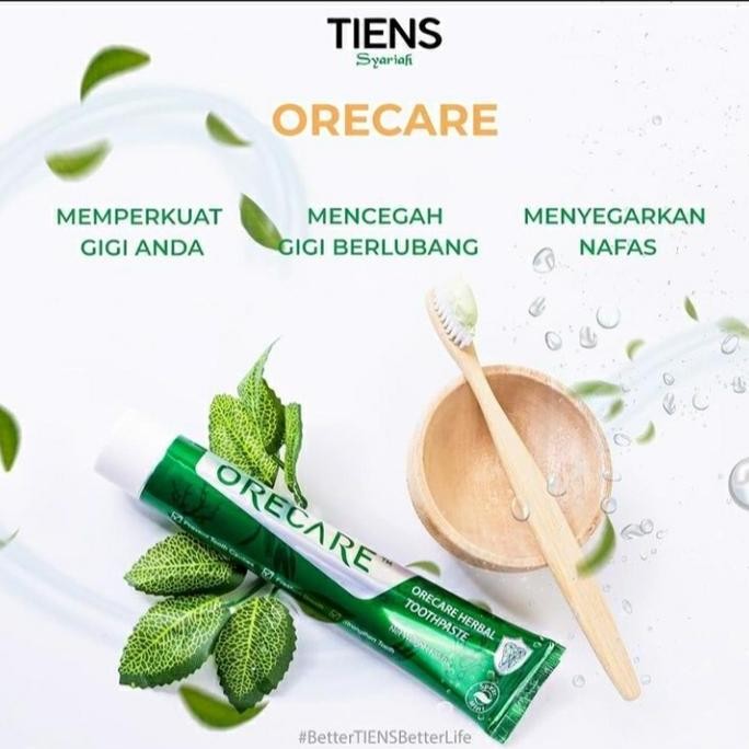 ODOL ORECARE HERBAL PENGHILANG KARANG GIGI & PEMUTIH GIGI TERAMPUH HM