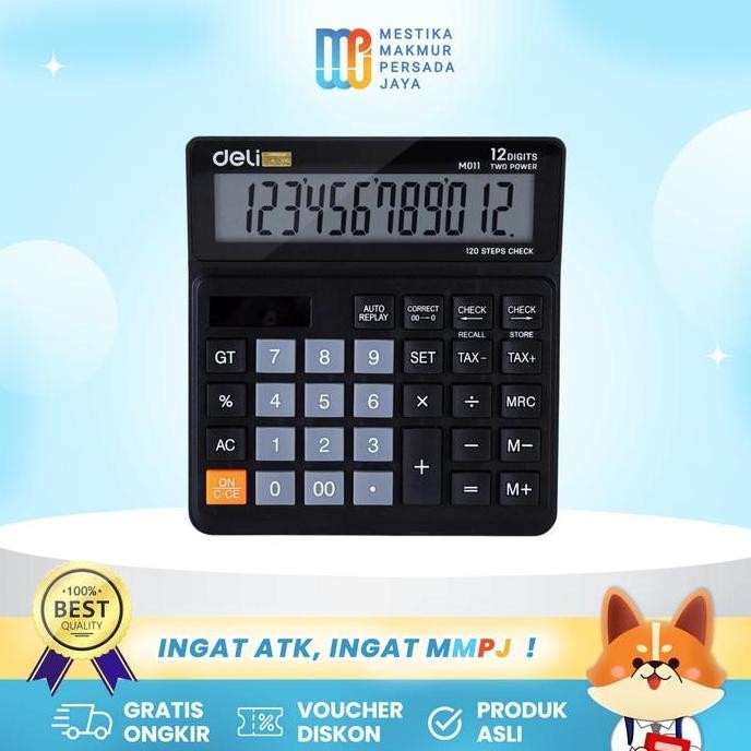 

Deli Kalkulator Scientific 12 Digit - 3 Tahun / Calculator Scientific Canggih Em01120 Co