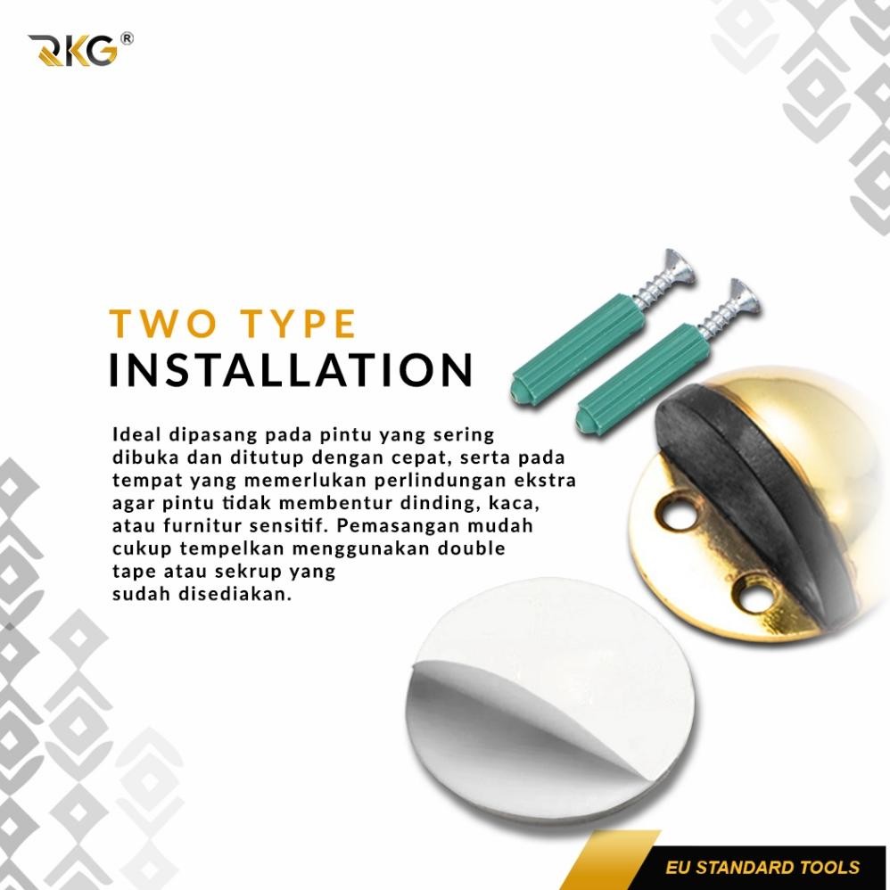 Penahan Pintu Door Stopper Stainless