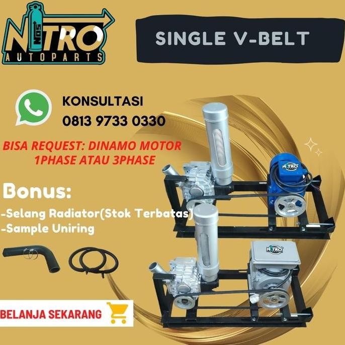 Blower Aerator tambak Ikan dan Udang Supercharger AMR500