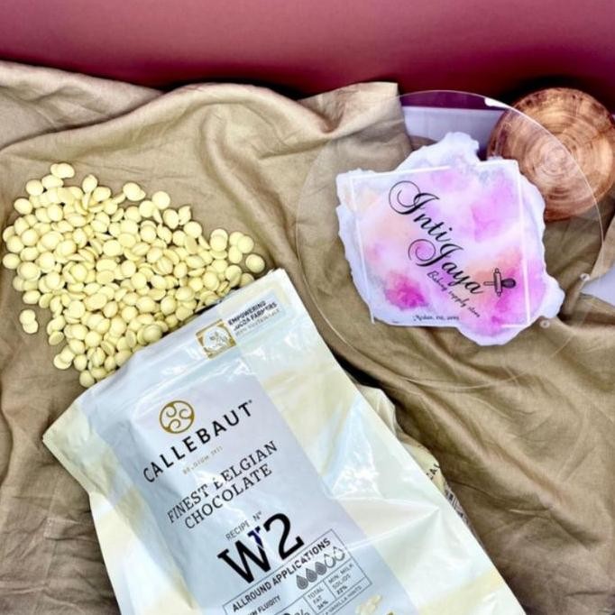 

] callebaut white chocolate 1 ons repack