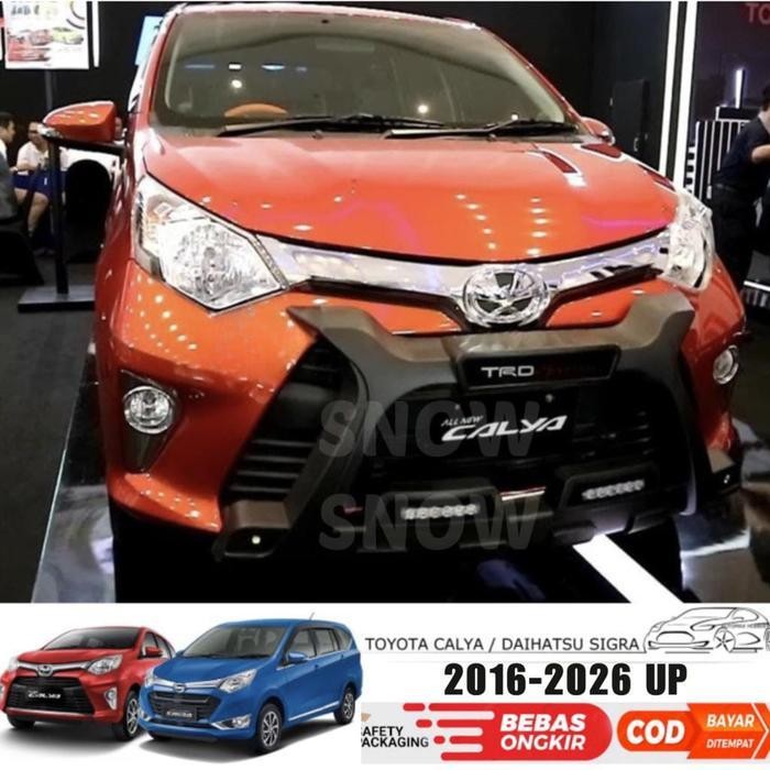 Tanduk Bumper Depan Calya Sigra 2016 2023 2024 Trd Luxury Lampu Led Original Dan Terpercaya