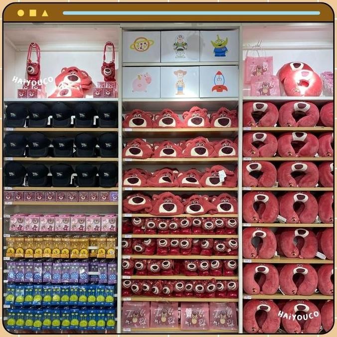Stock Miniso X Toy Story Lotso Collection / Miniso Toy Story Co
