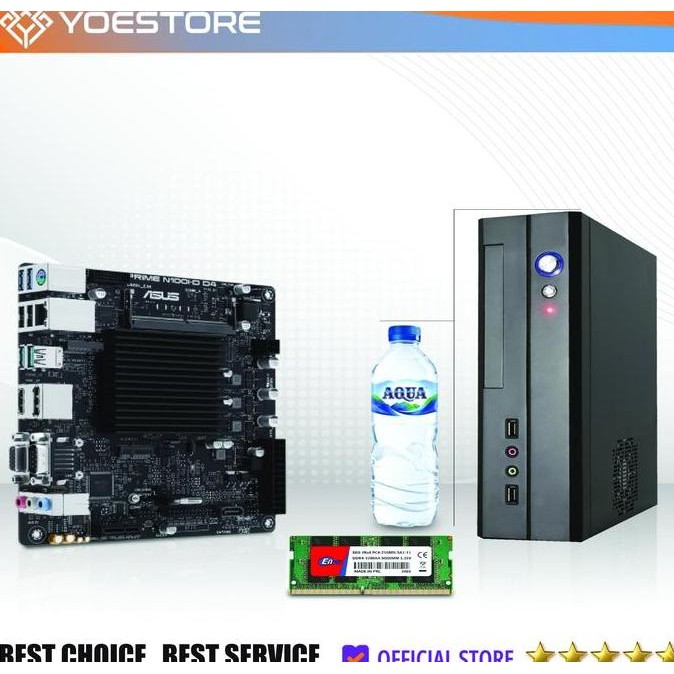 Enlight En-11 Mini Pc Itx J4125Nhu Intel Celeron 4Gb 120Gb Wifi New Stok