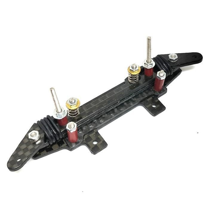 Front Bumper At Pivot - Tamiya Carbon Original Dan Terpercaya