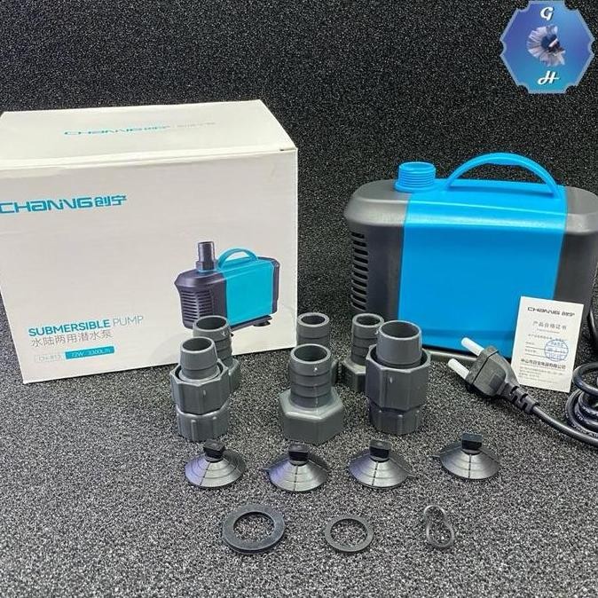 Murah CN813 POMPA AQUARIUM / 3300 L/H / 72 WATT / POMPA AIR CELUP Diminati Banget