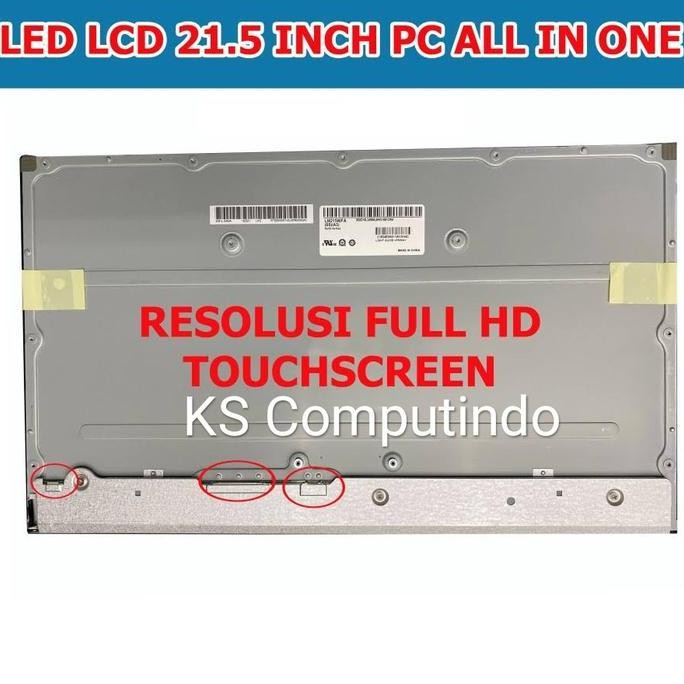 Led Lcd Aio Pc All In One Lenovo Aio 3 22Ada05 520-22Ic 21.5 Touch New Stok