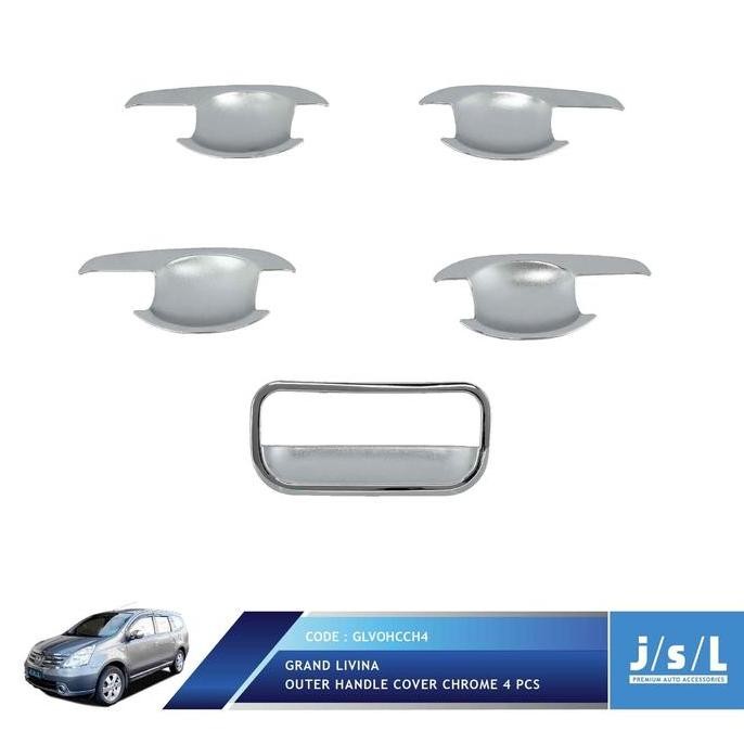 Nissan Grand Livina Outer Handle Cover Chrome/Aksesoris Grand Livina
