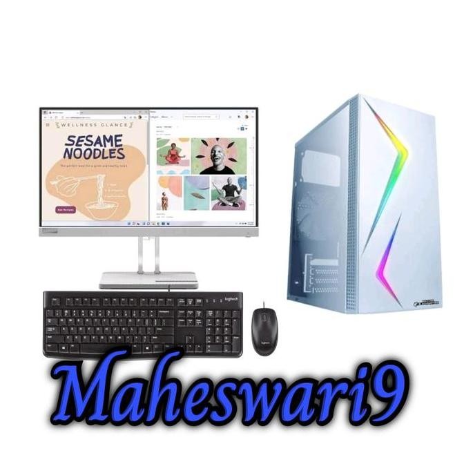 Pc Rakitan Core I5 7500 Gen 7 Ssd 512Gb New Stok