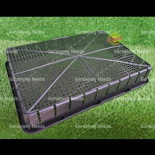 Pot Tray Semai Bibit Hidroponik 50cm - Tray Pot NKT 50cm