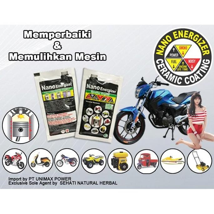 Nano Energizer Ceramic Coating Memulihkan Kondisi Mesin Motor Asli