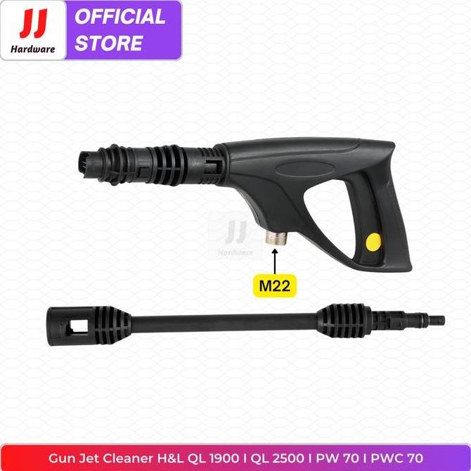 Gun Jet Cleaner H&L Ql 1900 Set Gun Stick Mesin Steam High Pressure