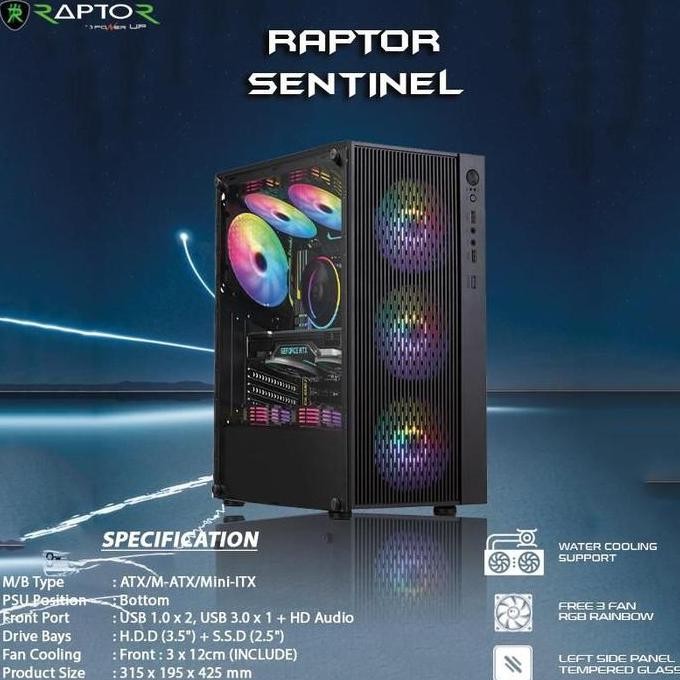 Komputer Rakitan Intel I3 10105F + Vga Amd Nvidia Rakitan I3 Gen 10 Komputer Design Gaming - Rtx 305