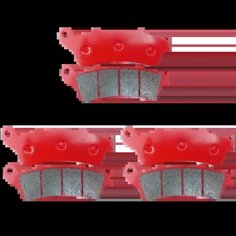Ceramic Front Rear Brake Pads for HONDA CB 1100 XII ST 1300 Pan European VTX 1800 NT 650 GL 1800 Gol