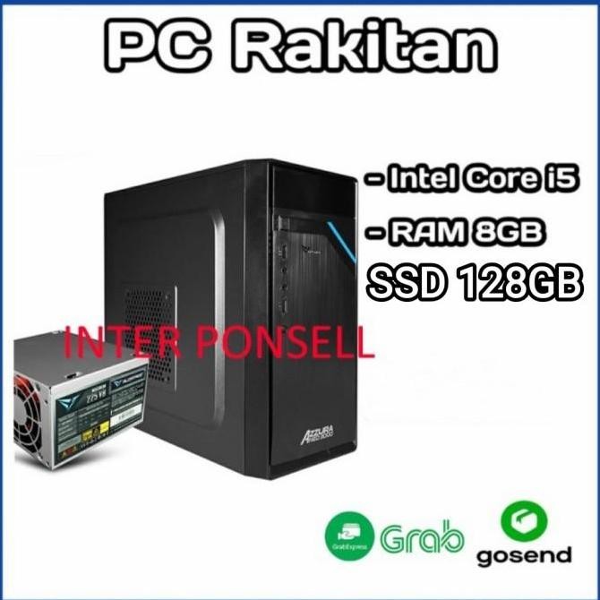 Pc Komputer Rakitan Cpu Rakitan I5 Ram 8Gb New Stok