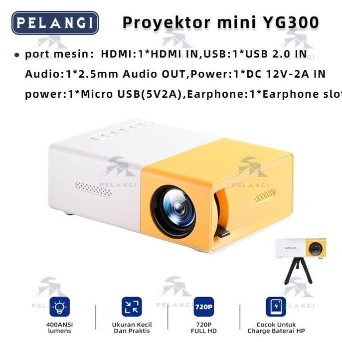 Proyektor Mini Yg300 Portable Led Mini Proyektor Hp Mini Home Theater Hdmi Mini Proyektor Proyektor 