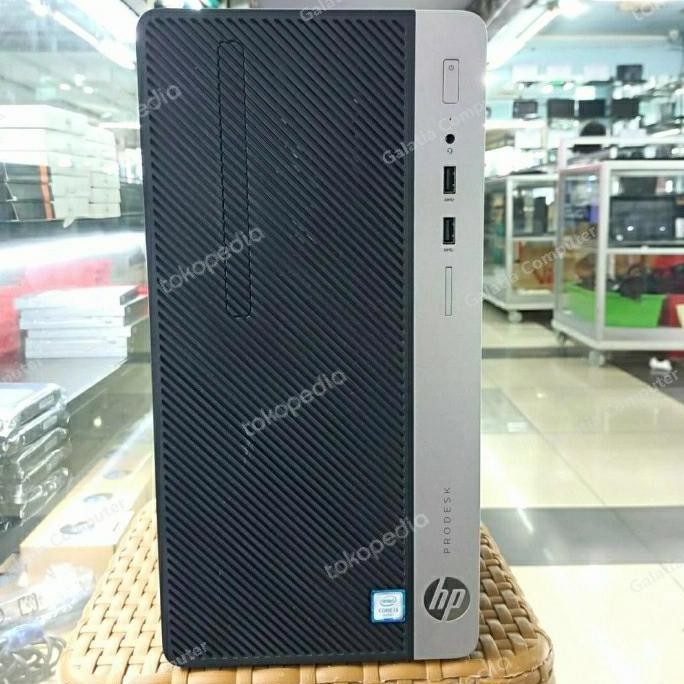 Cpu Hp Prodesk 400 G4 Mt Core I5 Gen7 Ram 8Gb Ssd 256Gb Second Tower New Stok