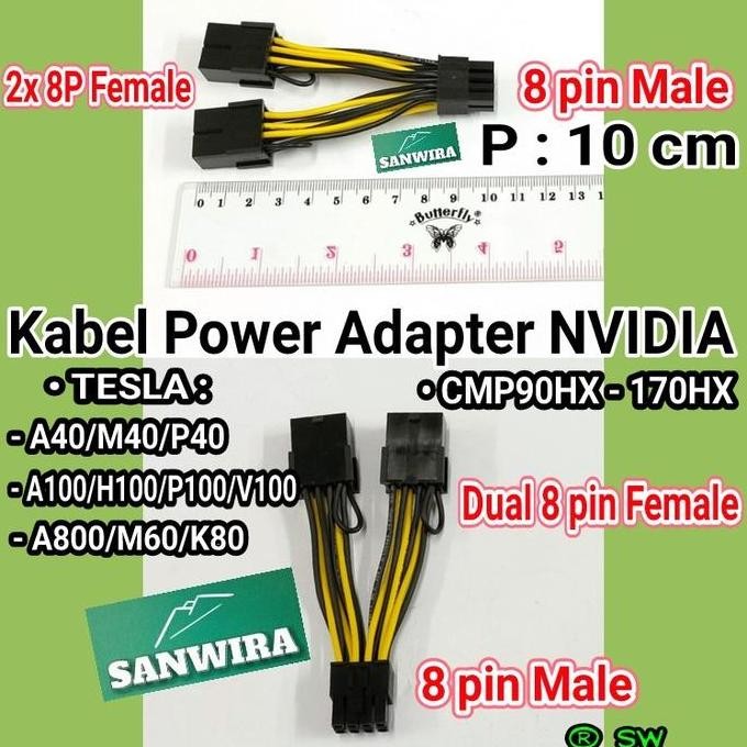 BEBAS ONGKIR - Kabel Power Adapter NVIDIA