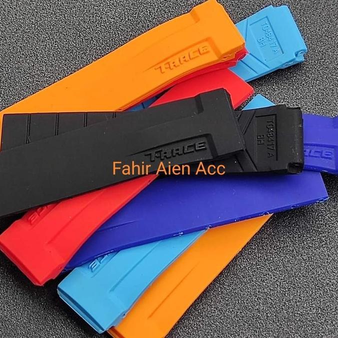 baru TALI JAM TISSOT T-RACE STRAP RUBBER SILICONE TISSOT TRACE