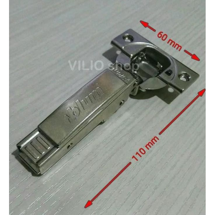 Engsel Sendok Lurus Hydrolic Slow Motion Soft Close BLUM