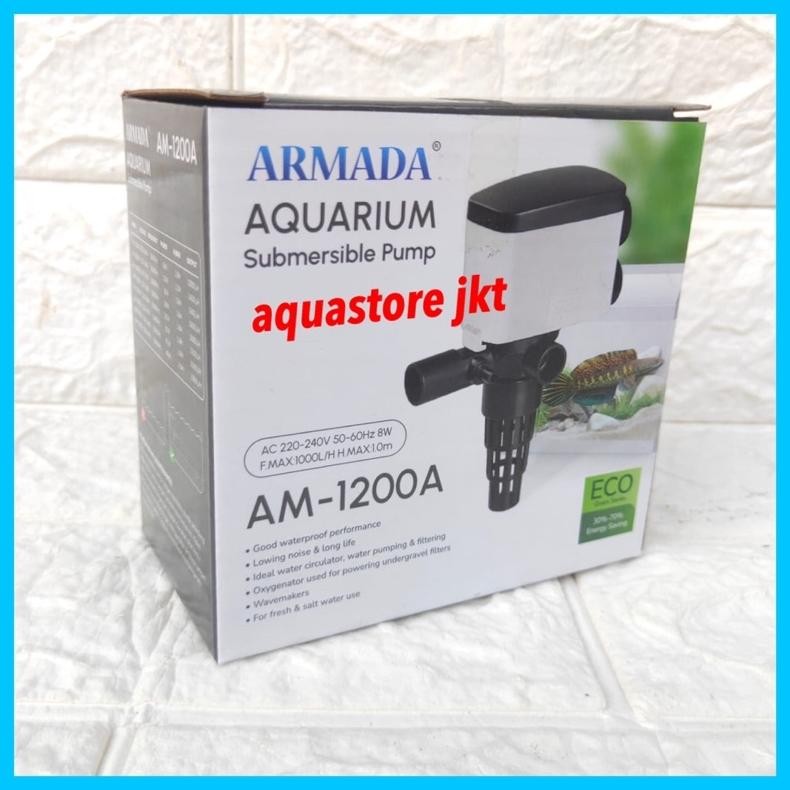fth- Promo Meriah Armada Am 1200A Pompa Aquarium Celup Armada Am 1200 1200A Pompa Armada 1200 Mesin 